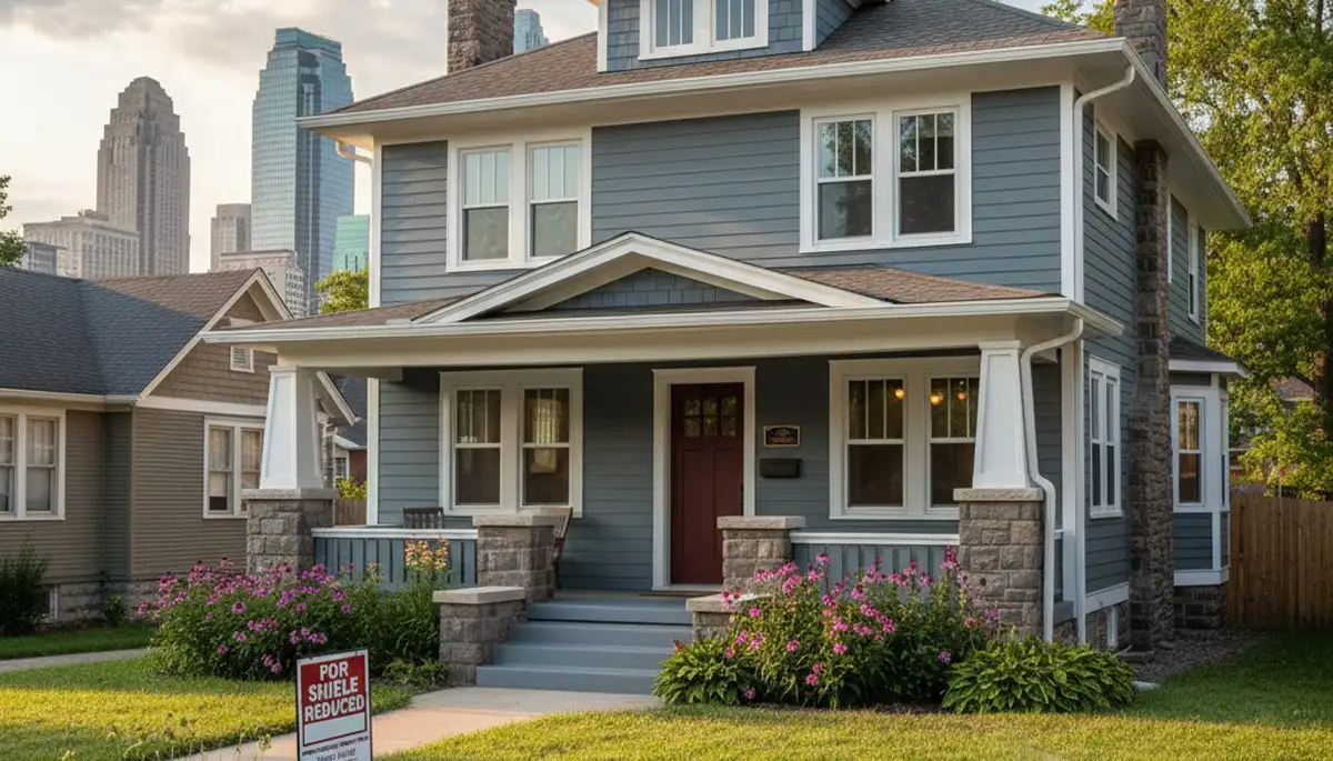 Finished exterior house painting in Kansas City, KS showcasing smooth, weather-resistant siding finish