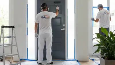 Professional door painting and refinishing in Kansas City, KS for durable, weather-resistant finishes
