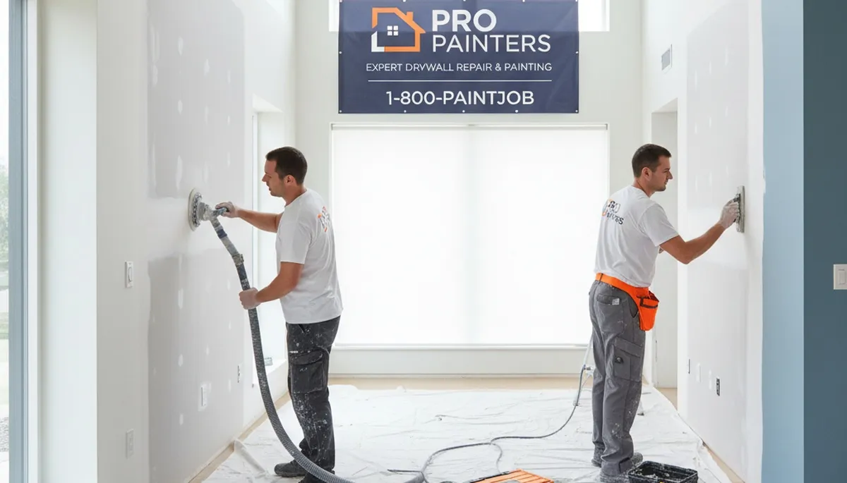Professional drywall repair and wall restoration in Kansas City, KS by expert house painters