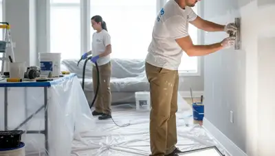 Professional drywall repair and wall restoration in Kansas City, KS home interior