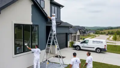 House painting service in Kansas City, KS, by professional painters for homes and exteriors