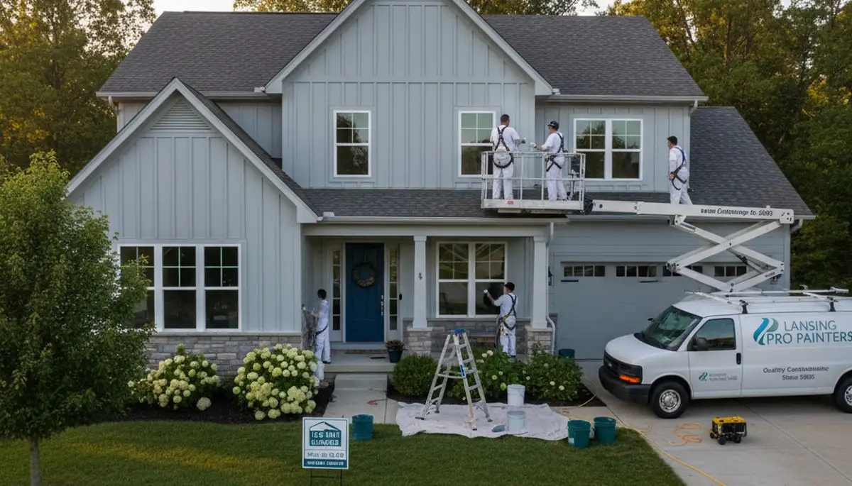 Professional house painting service in Kansas City, KS for residential exterior and interior homes