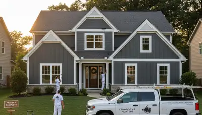 Professional house painting service in Kansas City, KS for residential interior and exterior homes