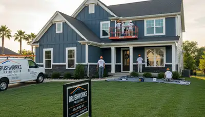House painting service in Kansas City, KS for exterior and interior home painting projects