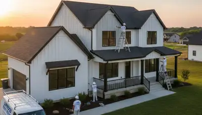 House painting services in Kansas City, KS for interior and exterior home painting projects