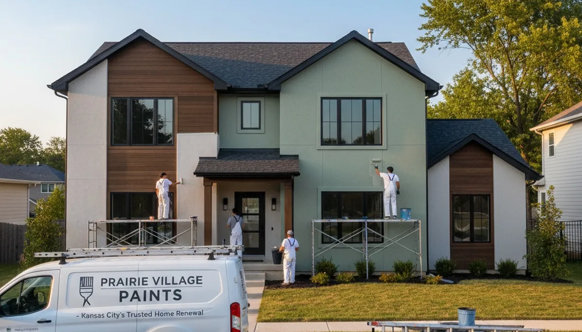 Professional house painters serving Kansas City, KS with quality interior and exterior painting services