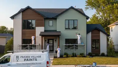 Professional house painters serving Kansas City, KS with quality interior and exterior painting services