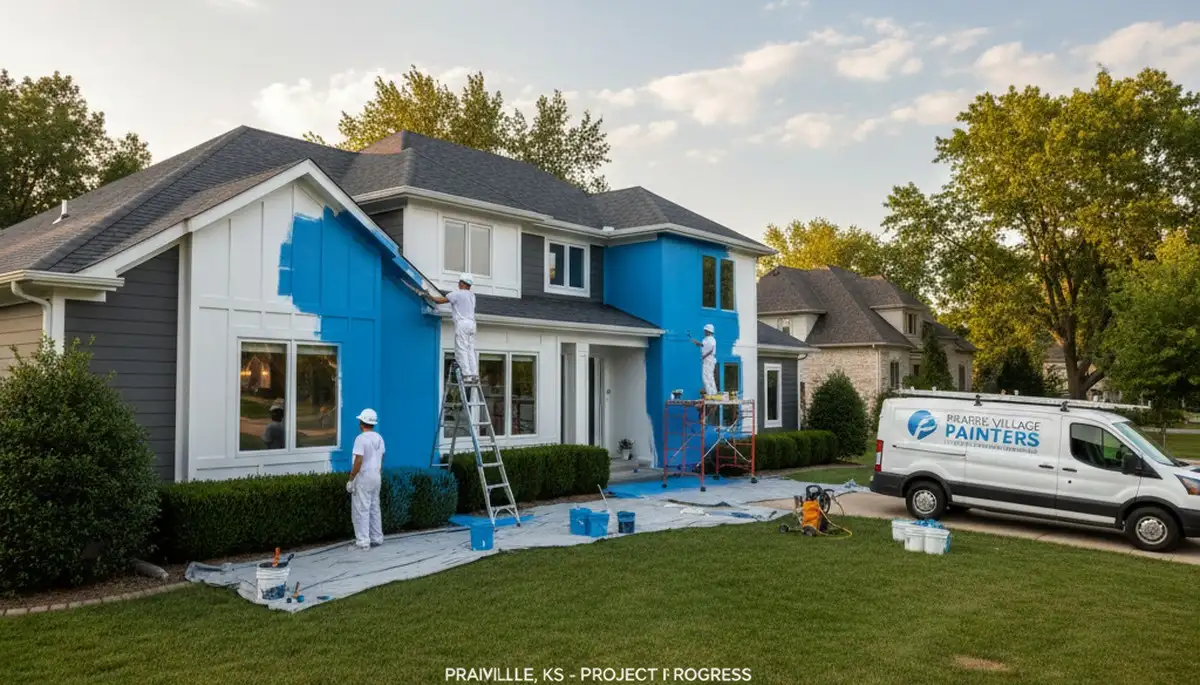 Professional house painting service in Kansas City, KS for interior and exterior homes