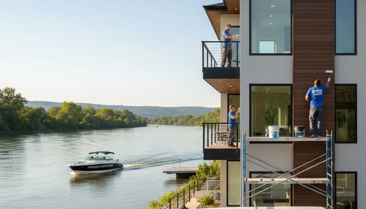 Professional house painting service in Kansas City KS by expert residential painters