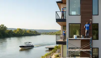 Professional house painting service in Kansas City KS by expert residential painters