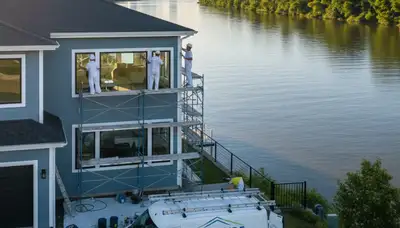 Professional exterior house painting service in Kansas City KS by housepaintingkansascityks.com