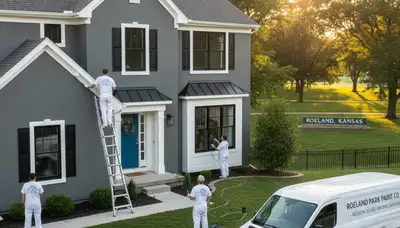 House painting services in Kansas City, KS for residential exterior and interior homes