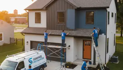 House painting team serving Kansas City, KS with professional interior and exterior painting services
