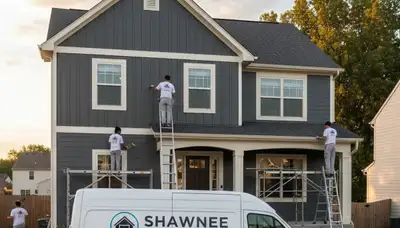 Professional house painting service in Kansas City, KS for residential exterior and interior projects