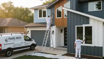 Professional house painters in Kansas City, KS serving residential interior and exterior painting projects