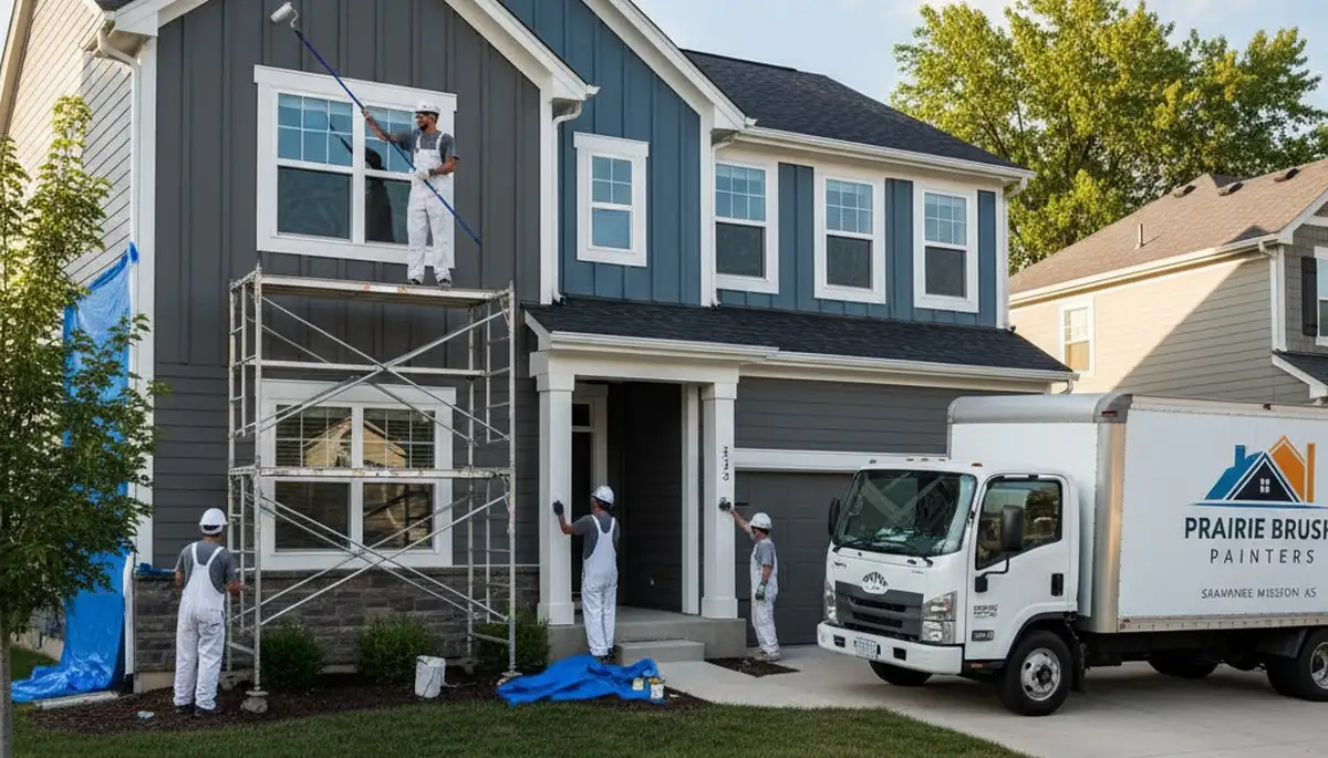 House painting team in Kansas City, KS providing professional interior and exterior painting services